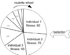 roulette wheel selection algorithm in python